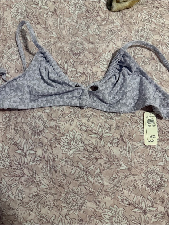 aerie Other - Women’s Floral Lace TOP ONLY - Light Lavender